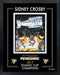 Sidney Crosby Signed 8x10 Framed PhotoGlass 2017 Stanley Cup Penguins (Limited Edition of 87) - Frameworth Sports Canada 