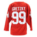 Wayne Gretzky Signed 1987 Canada Cup Red Jersey - Frameworth Sports Canada 
