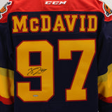 Connor McDavid Signed Jersey Erie Otters CCM