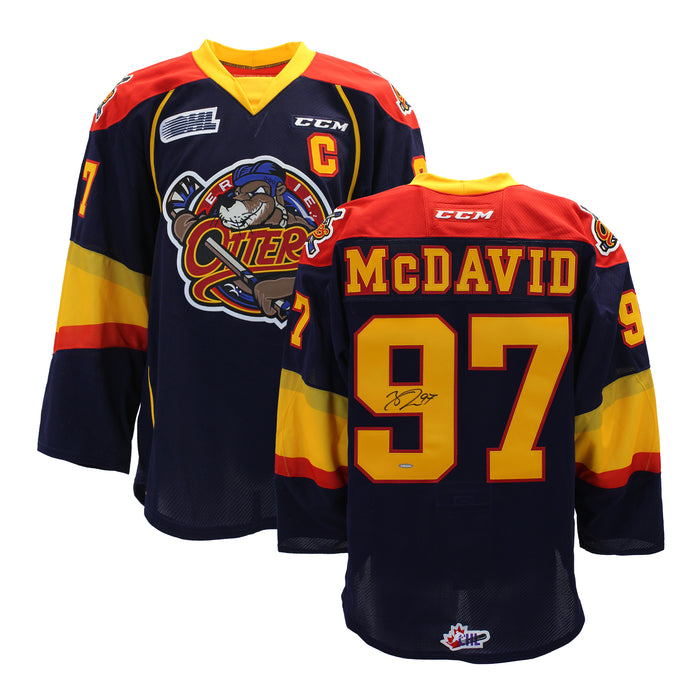 Connor McDavid Signed Jersey Erie Otters CCM
