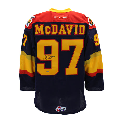 Connor McDavid Signed Jersey Erie Otters CCM - Frameworth Sports Canada 