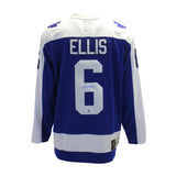 Ron Ellis Signed Jersey Maple Leafs Replica Blue Vintage Fanatics - Frameworth Sports Canada 