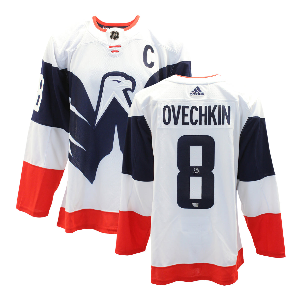 Alex Ovechkin Signed Jersey Washington Capitals 2022 Stadium Series Adidas Auth.