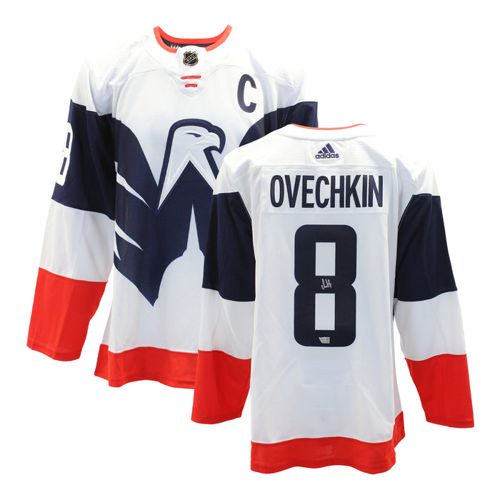 Alex Ovechkin Signed Jersey Washington Capitals 2022 Stadium Series Adidas Auth. - Frameworth Sports Canada 