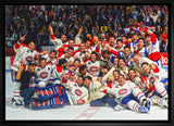 Montreal Canadiens 20x29 Framed Canvas 1993 Stanley Cup