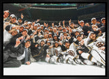 Boston Bruins 20x29 Framed Canvas 2011 Stanley Cup