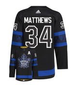 Auston Matthews Toronto Maple Leafs Jersey Blue Third Adidas 2022-2024