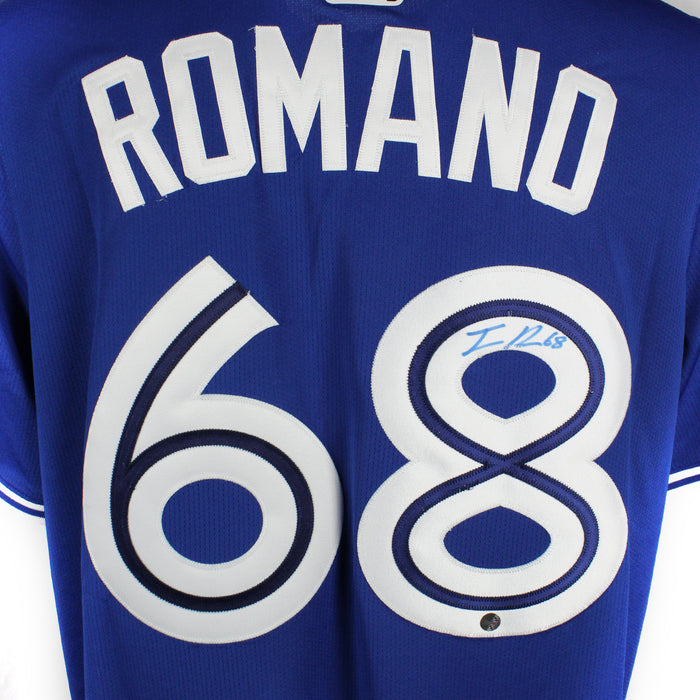 Jordan Romano Signed Jersey Toronto Blue Jays 2024 Replica Royal Blue Nike