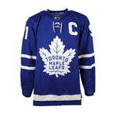 John Tavares Signed Jersey Toronto Maple Leafs Blue Adidas with "1000th Game" Inscription