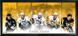 Sidney Crosby Signed 15x35 Framed Print Penguins Evolution-H (Limited Edition of 87)