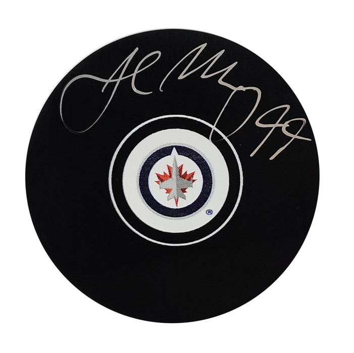 Josh Morrissey Winnipeg Jets Signed Hockey Puck
