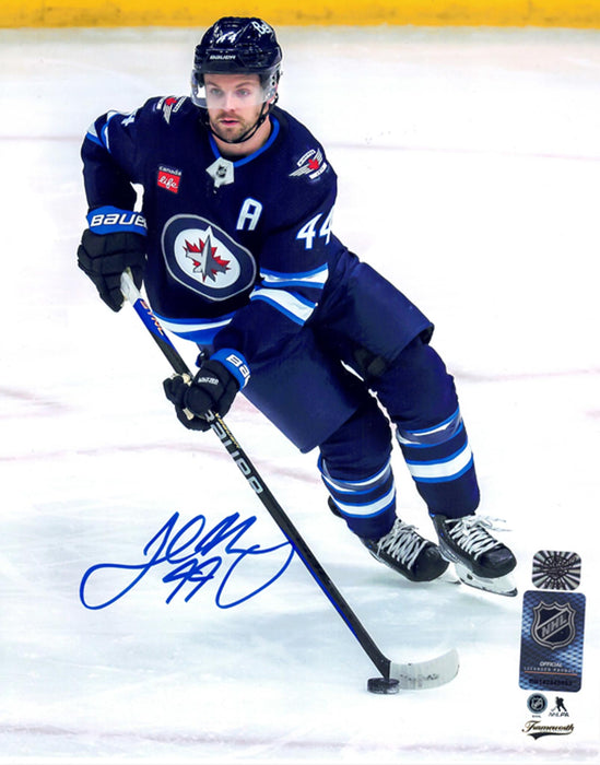 Josh Morrissey Winnipeg Jets Signed Home 8x10 Photo