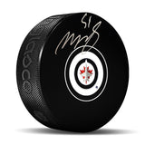 Mark Scheifele Winnipeg Jets Signed Hockey Puck