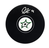 Jason Robertson Signed Dallas Stars Hockey Puck