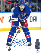 Jacob Trouba Signed New York Rangers Home 8x10 Photo