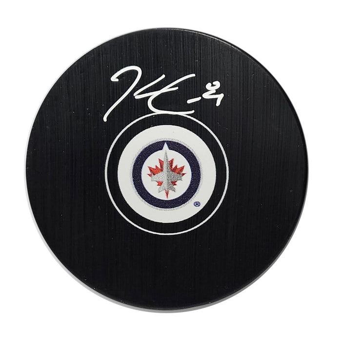 Kyle Connor Signed Winnipeg Jets Hockey Puck