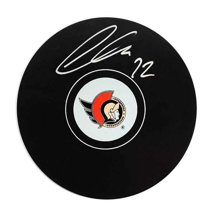 Thomas Chabot Ottawa Senators Signed Hockey Puck