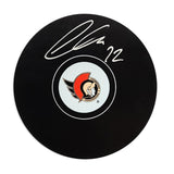 Thomas Chabot Ottawa Senators Signed Hockey Puck