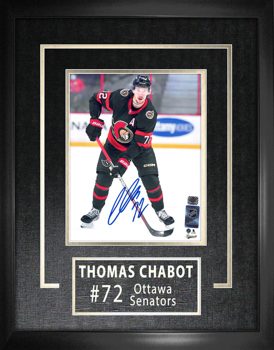 Thomas Chabot Ottawa Senators Signed Framed Home 8x10 Photo