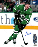 Miro Heiskanen Signed Dallas Stars Home 8x10 Photo - Frameworth Sports Canada 