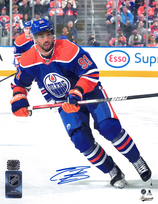 Evander Kane Edmonton Oilers Signed Home 8x10 Photo