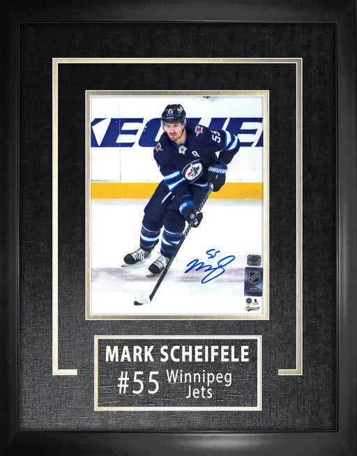 Mark Scheifele Winnipeg Jets Signed Framed Home 8x10 Photo - Frameworth Sports Canada 