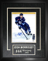 Josh Morrissey Winnipeg Jets Signed Framed Home 8x10 Photo - Frameworth Sports Canada 