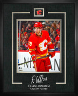 Elias Lindholm 16x20 Replica Signature Frame Flames