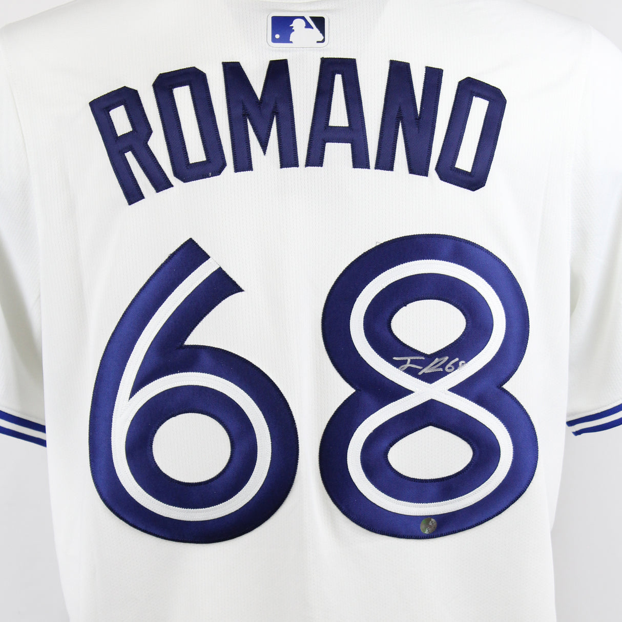 Jordan Romano Signed Jersey Toronto Blue Jays 2024 Replica White Nike - Frameworth Sports Canada 