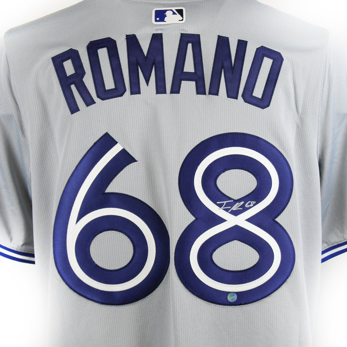 Jordan Romano Signed Jersey Toronto Blue Jays 2024 Replica Grey Nike