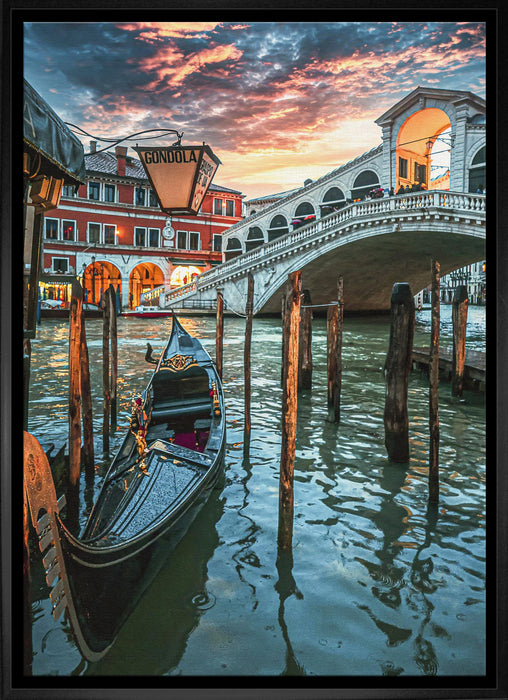 Venice, Italy 20x29 Framed Canvas