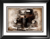 Antique Car Framed Print - Frameworth Sports Canada 