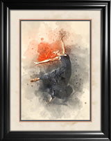 Abstract Dancer Framed Print - Frameworth Sports Canada 