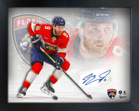 Sam Bennett Embedded Signature PhotoGlass Frame - Frameworth Sports Canada 