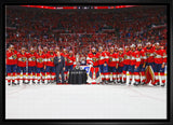 Florida Panthers 20x29 Framed Canvas Conference Final Trophy