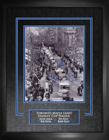 Toronto Maple Leafs Multi signed 16x20 Framed Stanley Cup Parade-Shack/Kelly/Baun/Nevin