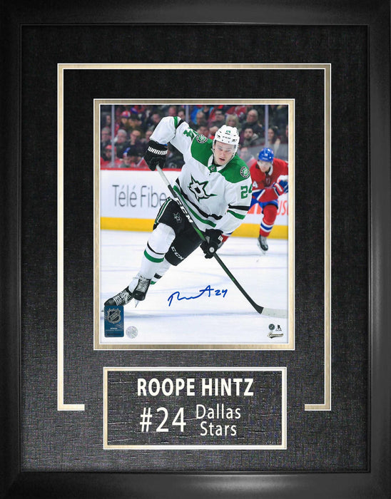 Roope Hintz Dallas Stars Signed Home 8x10 Photo