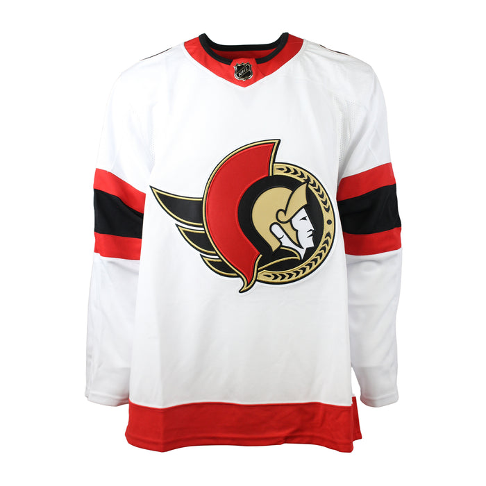 Tim Stutzle Signed Jersey Ottawa Senators White Adidas