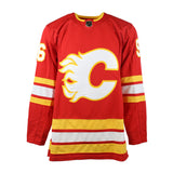 Andrei Kuzmenko Signed Jersey Calgary Flames Red Adidas