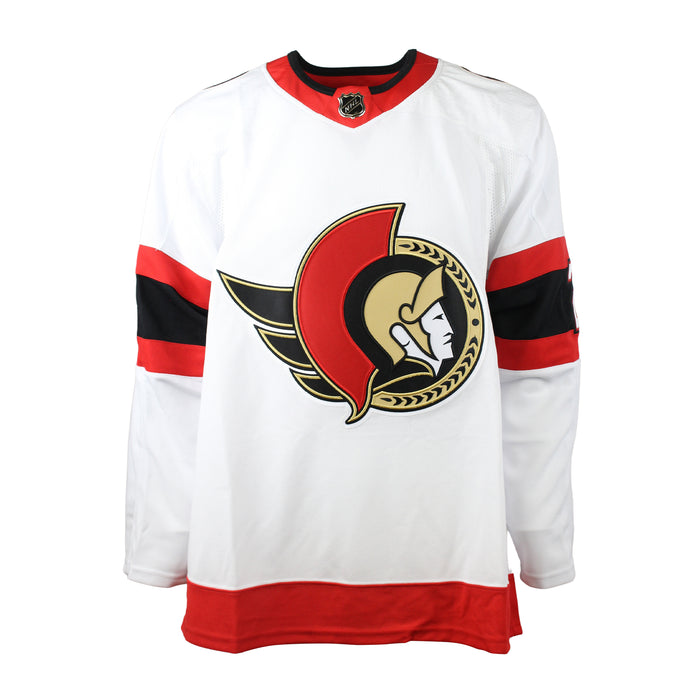 Claude Giroux Signed Jersey Ottawa Senators White Adidas