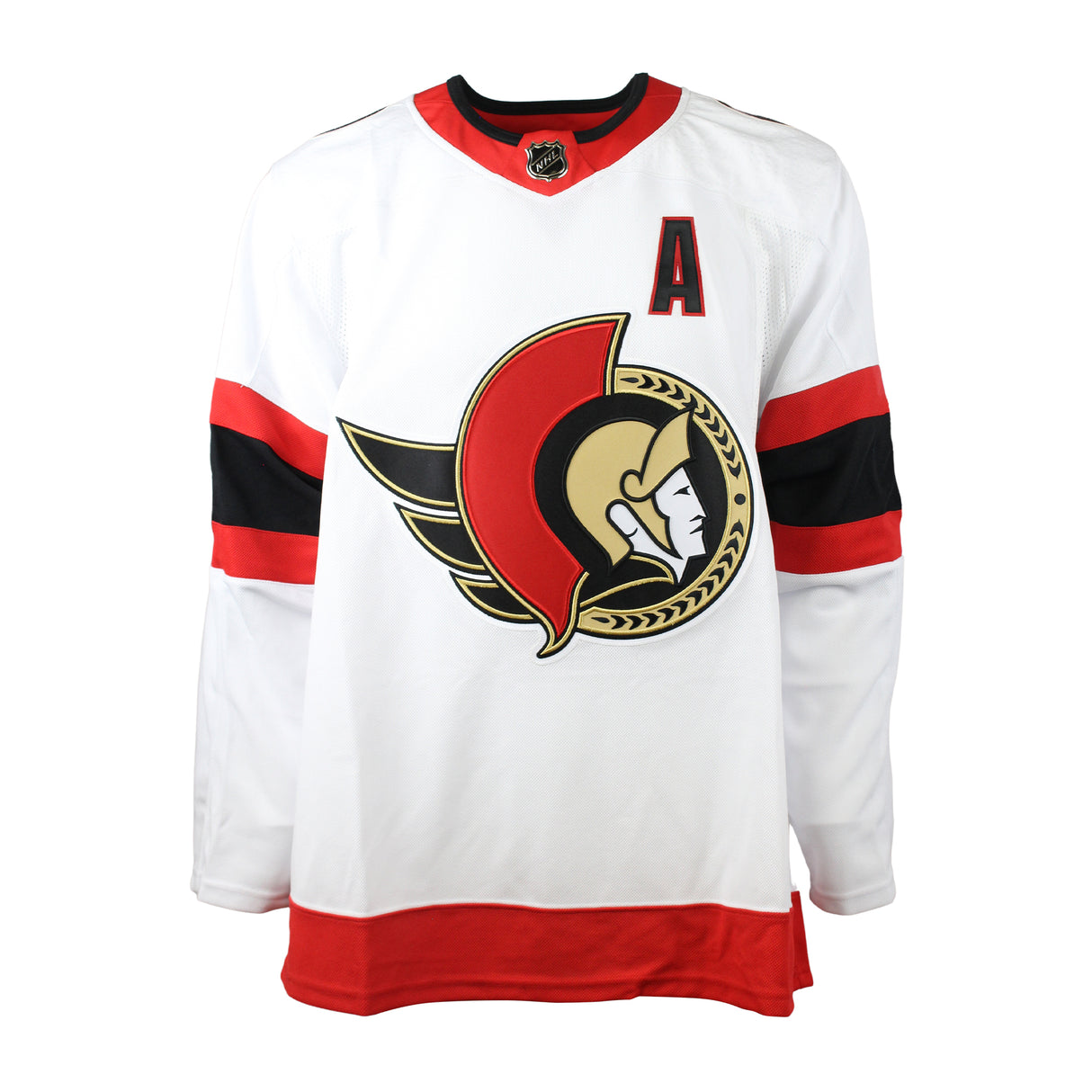 Thomas Chabot Signed Jersey Ottawa Senators White Adidas