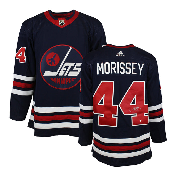 Josh Morrissey Signed Jersey Winnipeg Jets Alternate Adidas