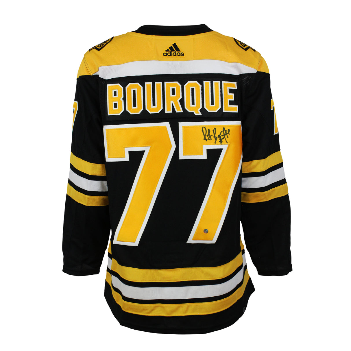 Ray Bourque Signed Jersey Boston Bruins Black Adidas Jersey