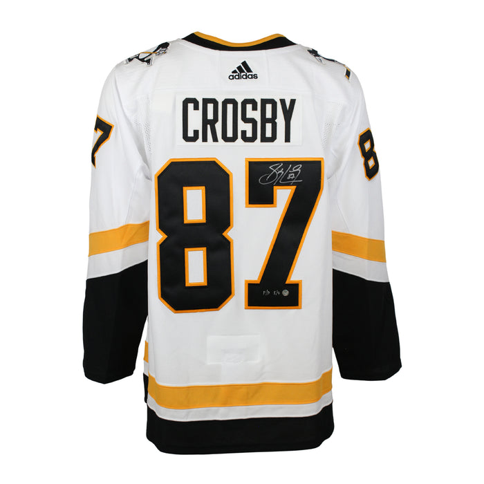 Sidney Crosby Signed Pittsburgh Penguins White Reverse Retro Adidas Pro Jersey (Player Proof Edition of 7)