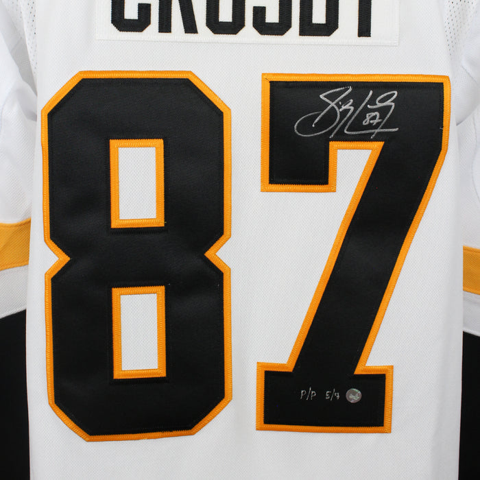 Sidney Crosby Signed Pittsburgh Penguins White Reverse Retro Adidas Pro Jersey (Player Proof Edition of 7)