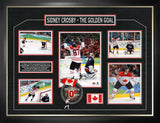 Sidney Crosby Framed Collage Team Canada Golden Goal - Frameworth Sports Canada 