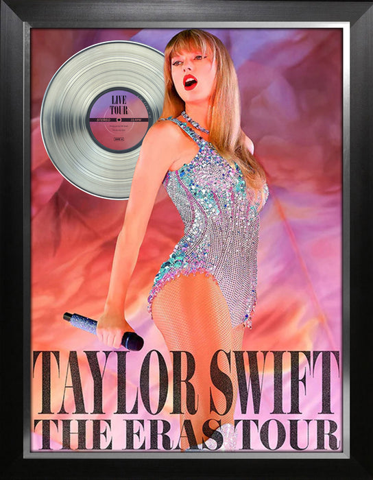 Taylor Swift The Eras Tour Framed with Platinum LP