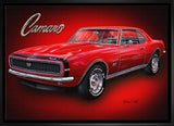 Camaro 20x29 Framed Canvas by Michael Fishel