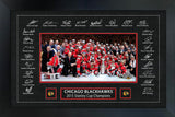 Chicago Blackhawks 2015 Stanley Cup Replica Signature Frame