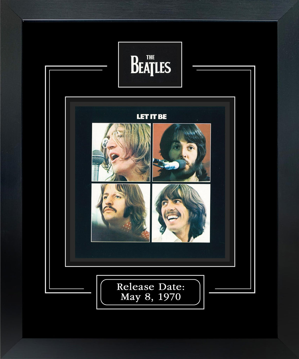 Let It Be Framed Beatles Album Print - Frameworth Sports Canada 